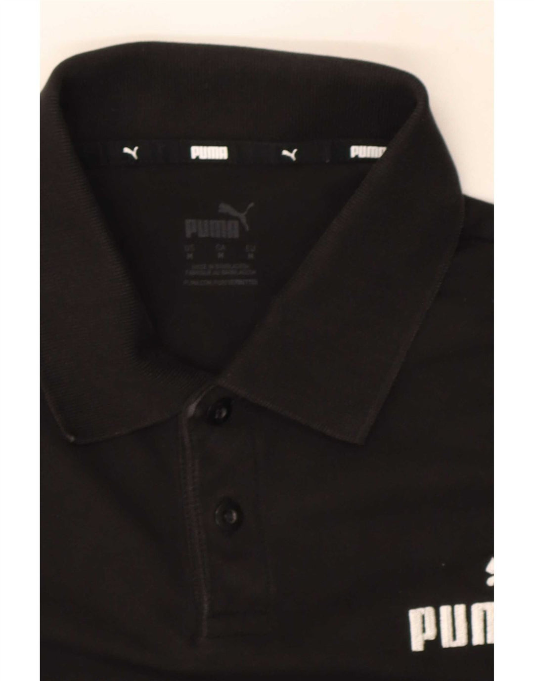 Tricou polo Puma pentru bărbați, mediu negru