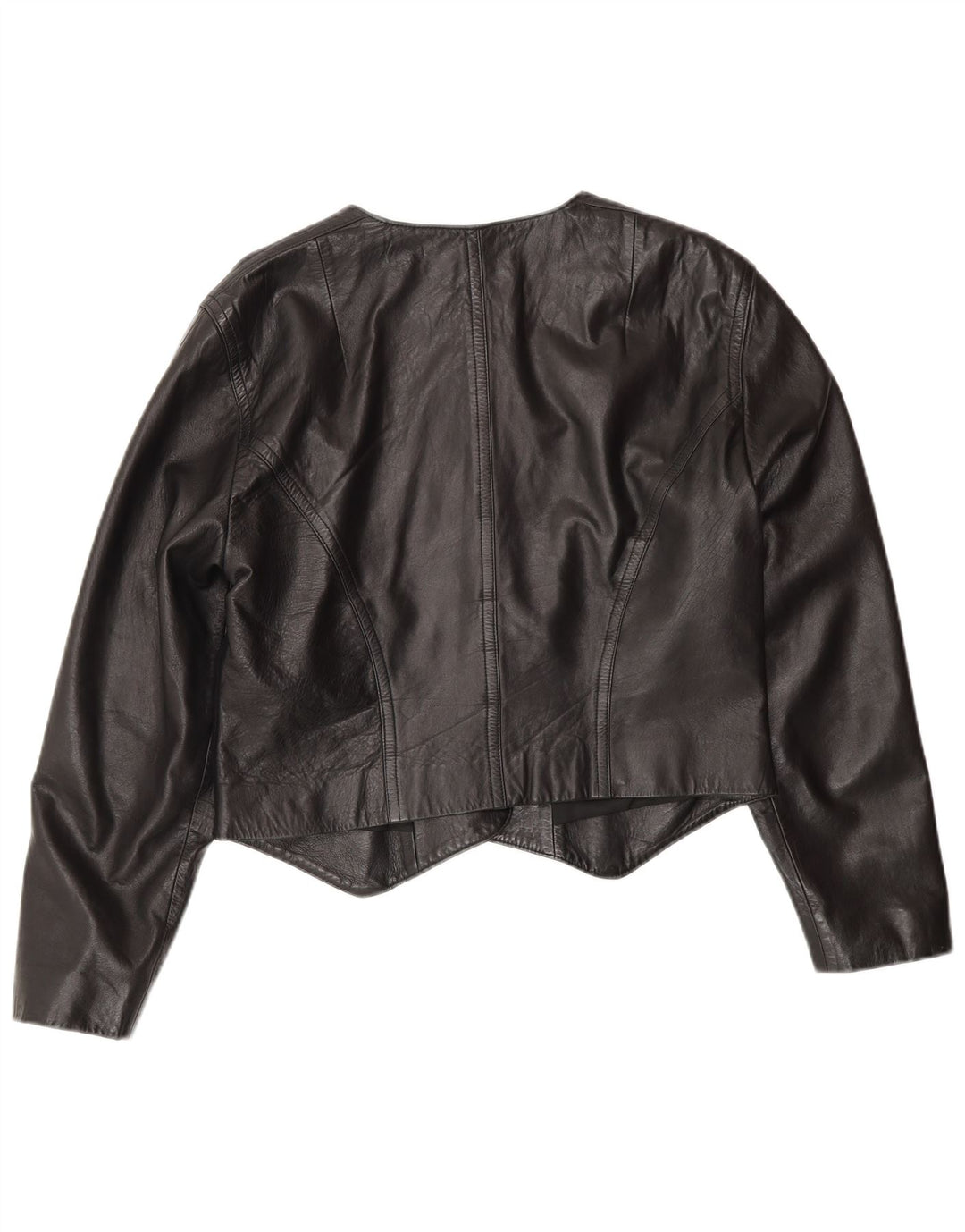 Jachetă din piele pentru femei BOGNER UK 14 Medium Black