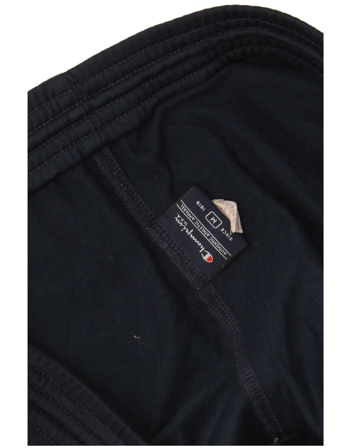 Pantaloni de trening pentru bărbați CHAMPION, poliester mediu albastru bleumarin