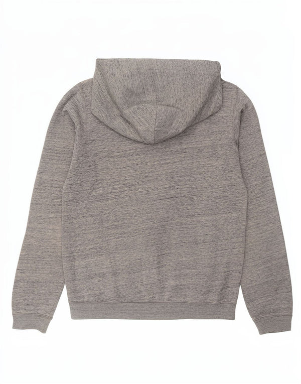 Pulover Jack Wills pentru damă, cu grafică, UK 12, bumbac cu pete, gri mediu