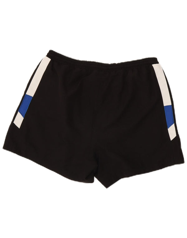 Pantaloni scurți sport ADIDAS pentru bărbați, mari, negru, poliester color bloc