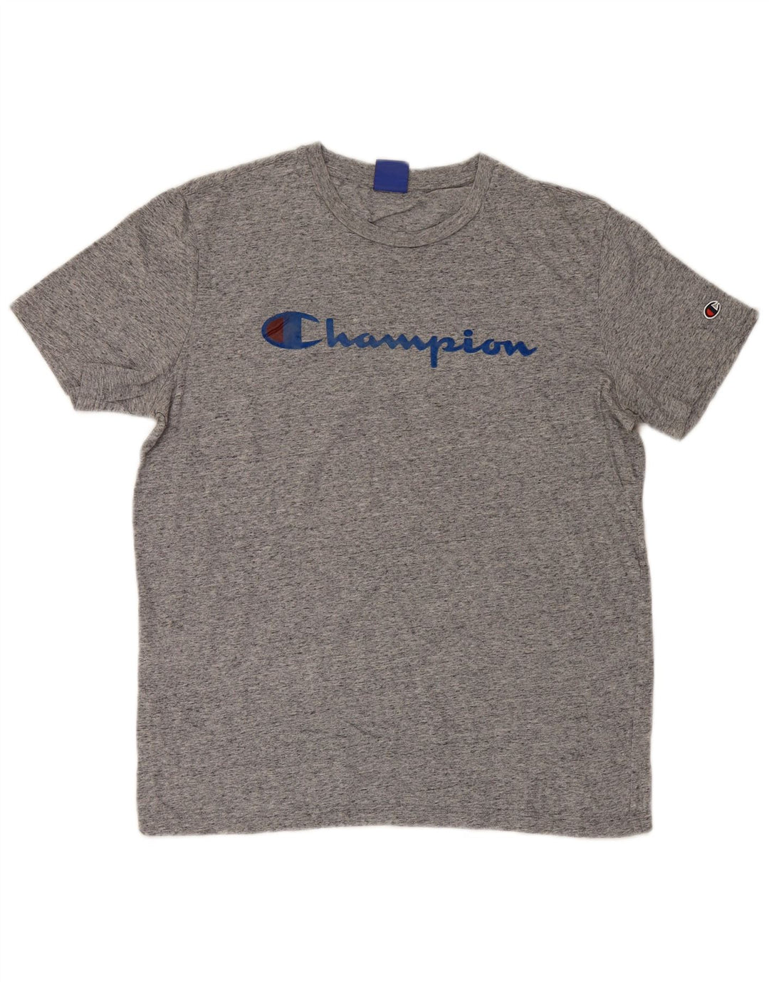 Tricou grafic pentru bărbați Champion Top mare, gri, pete
