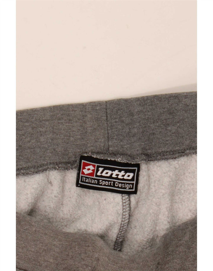 Pantaloni de trening pentru bărbați Lotto Joggeri mari, gri