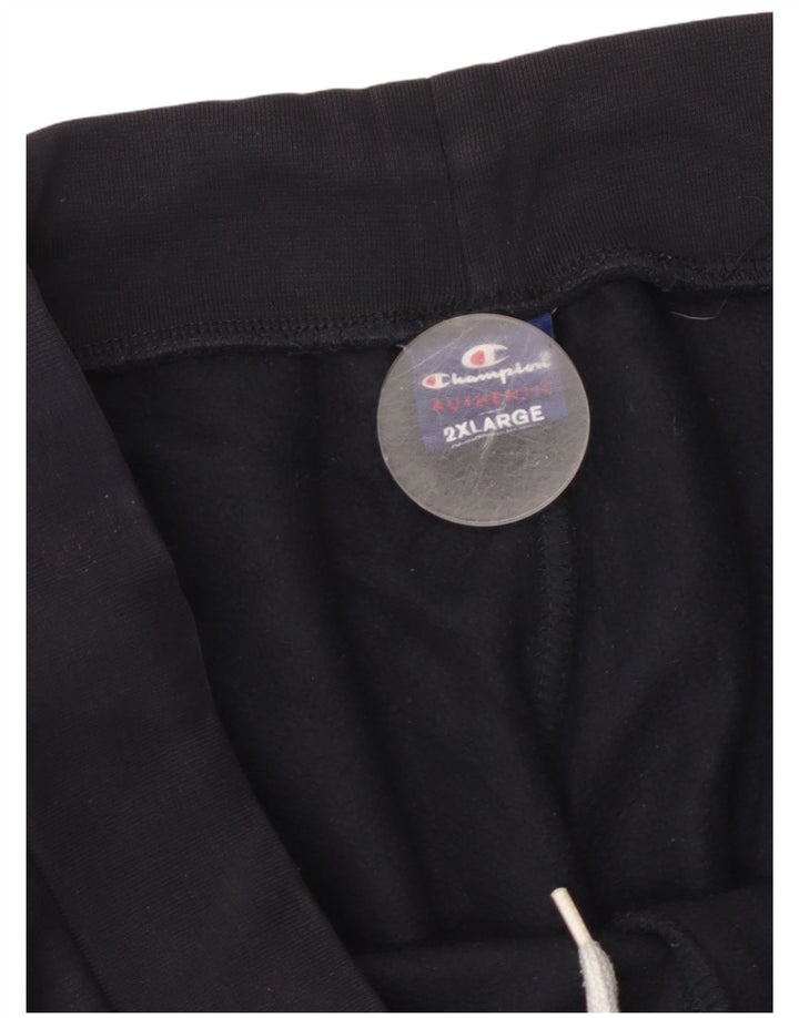 Pantaloni de trening pentru bărbați CHAMPION Pantaloni de jogging 2XL Negru