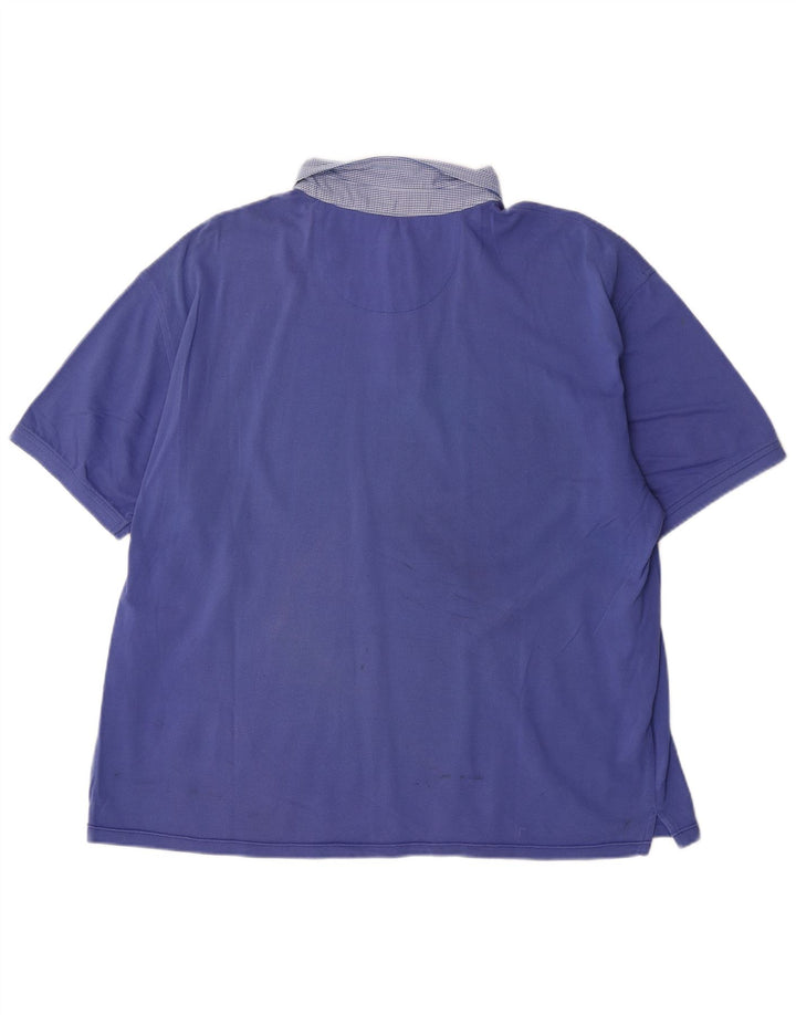 Tricou polo Harmont & Blaine pentru bărbați 4XL, albastru, clasic
