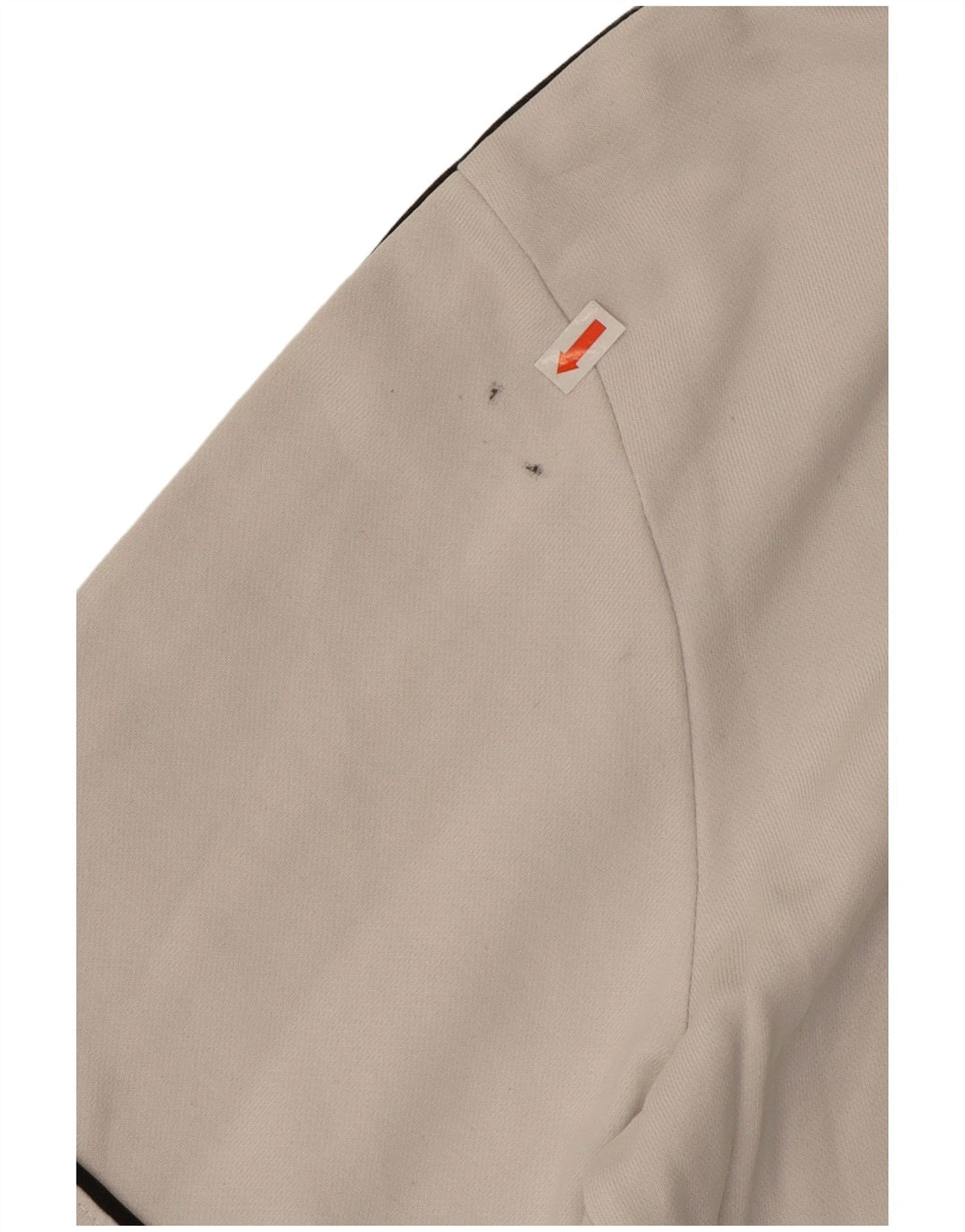 Pulover cu capota cu fermoar grafic FILA pentru bărbați, mare, alb, din bumbac