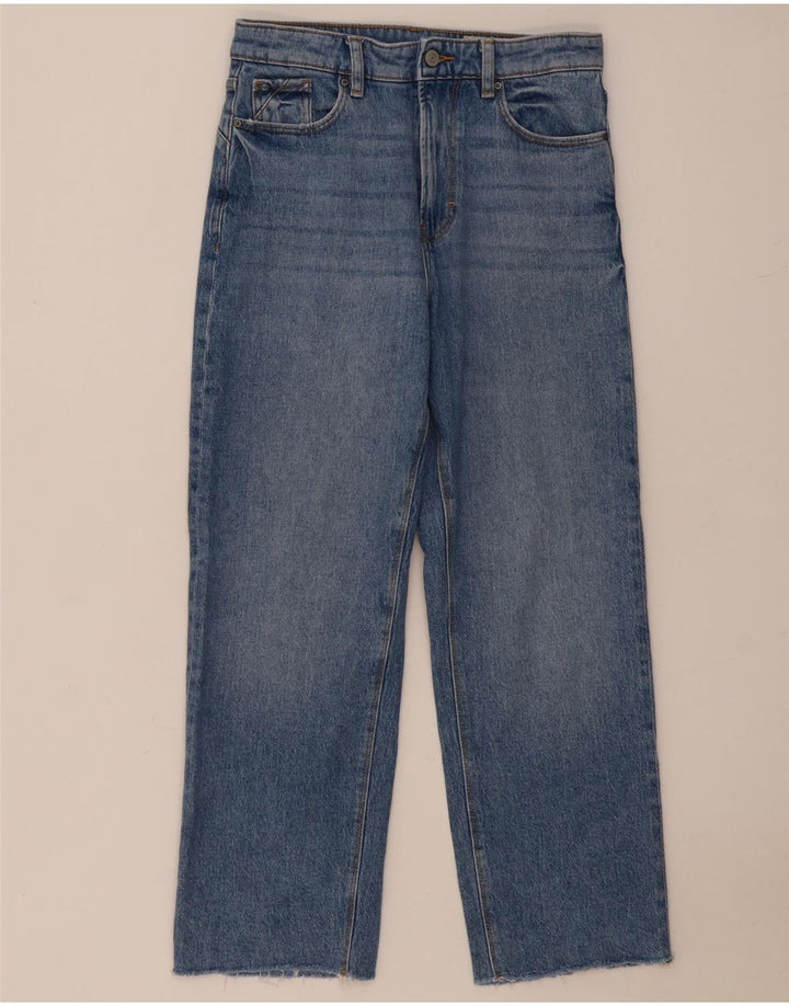 Pantaloni drepti pentru femei ESPRIT L26 L26 Bumbac albastru