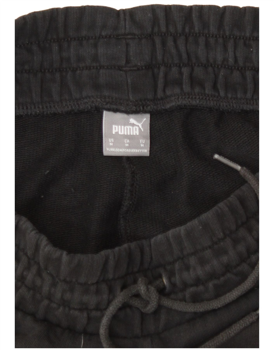 Pantaloni scurti sport Puma pentru femei UK 12, bumbac mediu negru