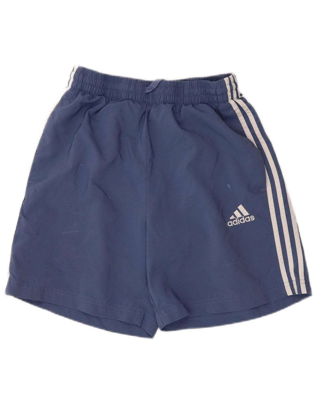 Pantaloni scurți sport Adidas pentru bărbați, poliester albastru mediu