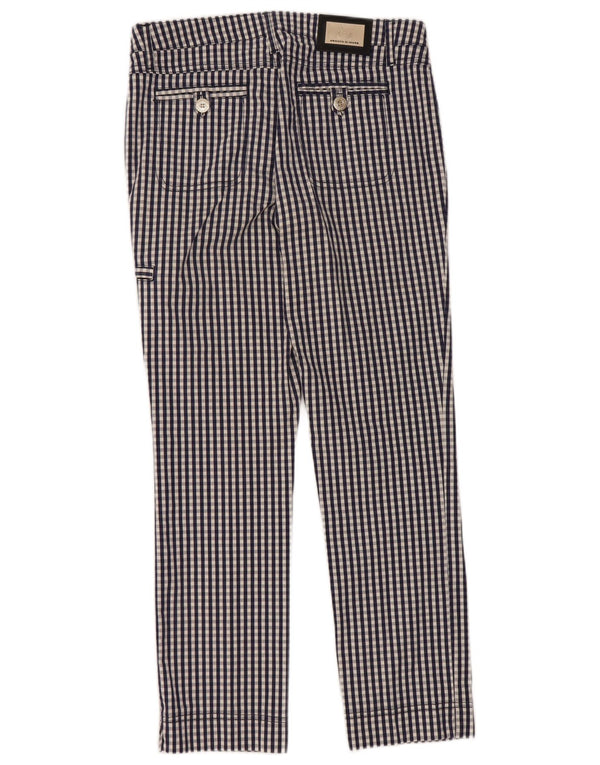 Pantaloni chino pentru femei Armata Di Mare IT 42 Medium W30 L27 Bleumarin Vichy