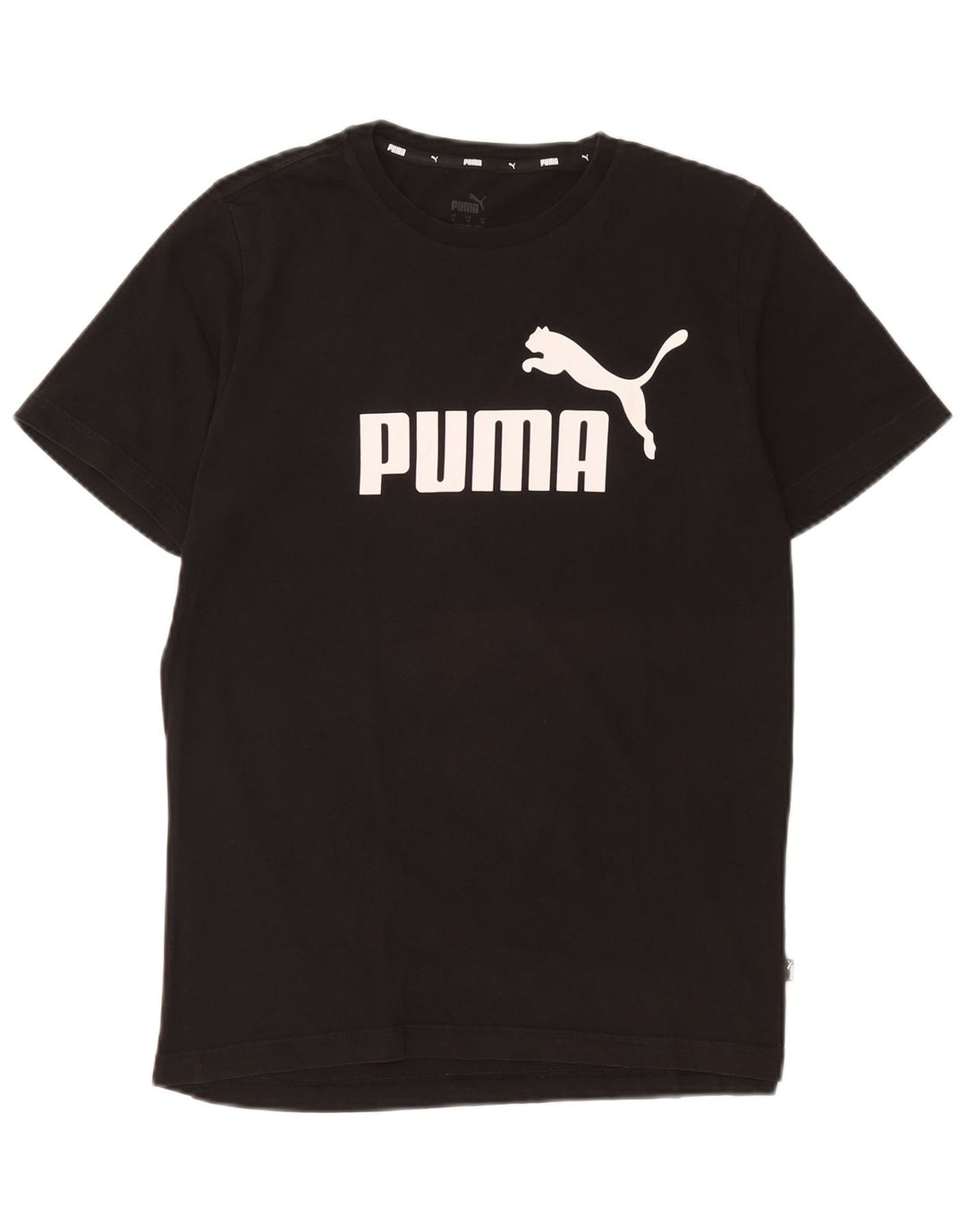 Tricou grafic Puma pentru bărbați Top Mediu Negru