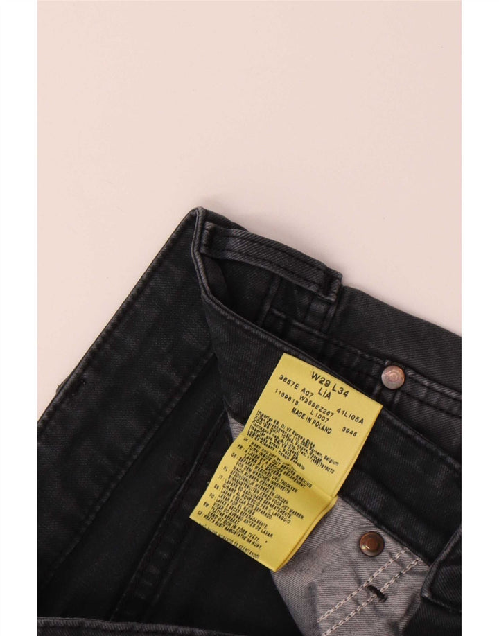 Blugi Wrangler pentru femei Lia slim W29 L34 bumbac gri