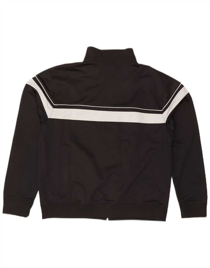 Jachetă de top pentru trening Fila pentru bărbați, mare, negru, poliester color bloc