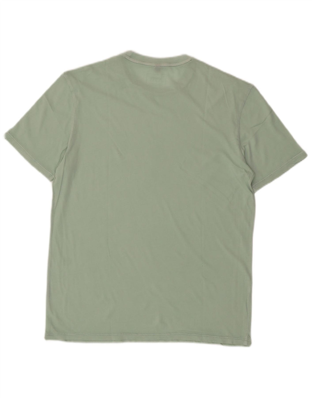 ARMANI JEANS Tricou Bărbați Top Mic Verde Bumbac