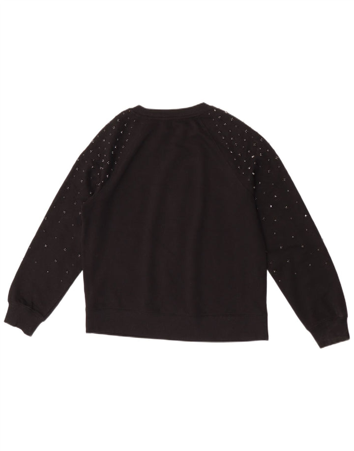 Pulover supradimensionat pentru femei Marks & Spencer UK 6 XS bumbac negru