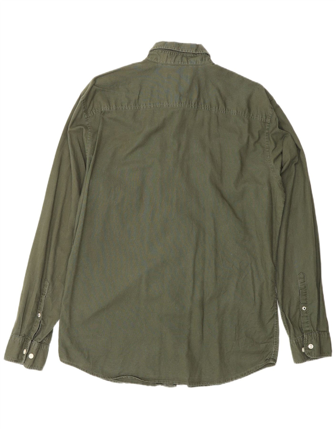Cămașă Jack & Jones pentru bărbați, mare, verde, bumbac