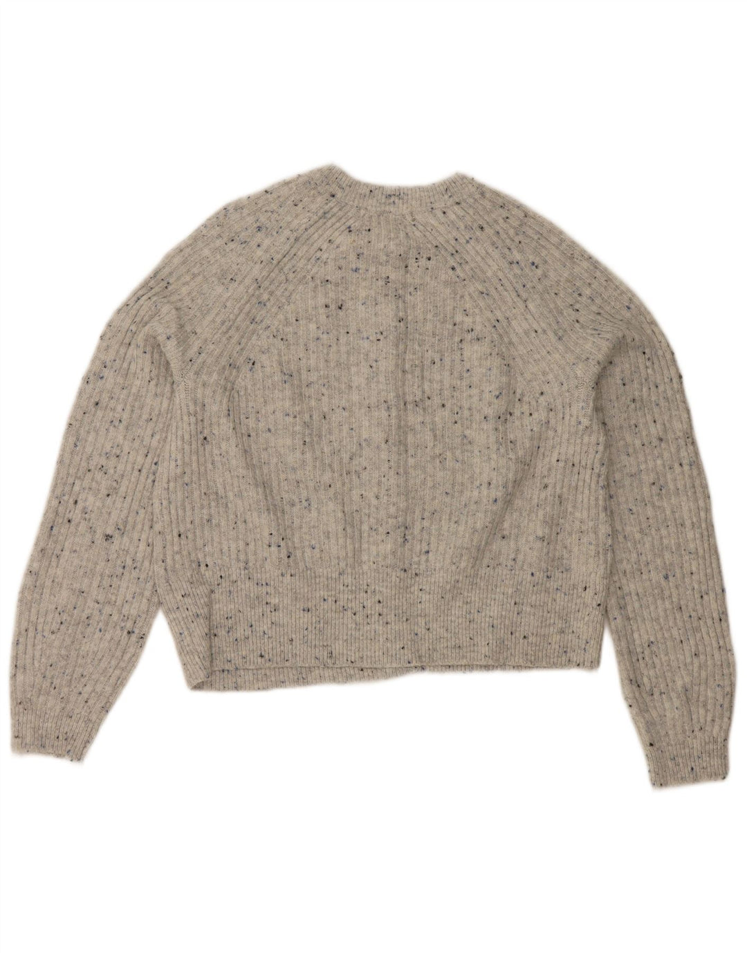 Pulover cardigan crop pentru femei Marks & Spencer UK 14 Medium Grey Flecked