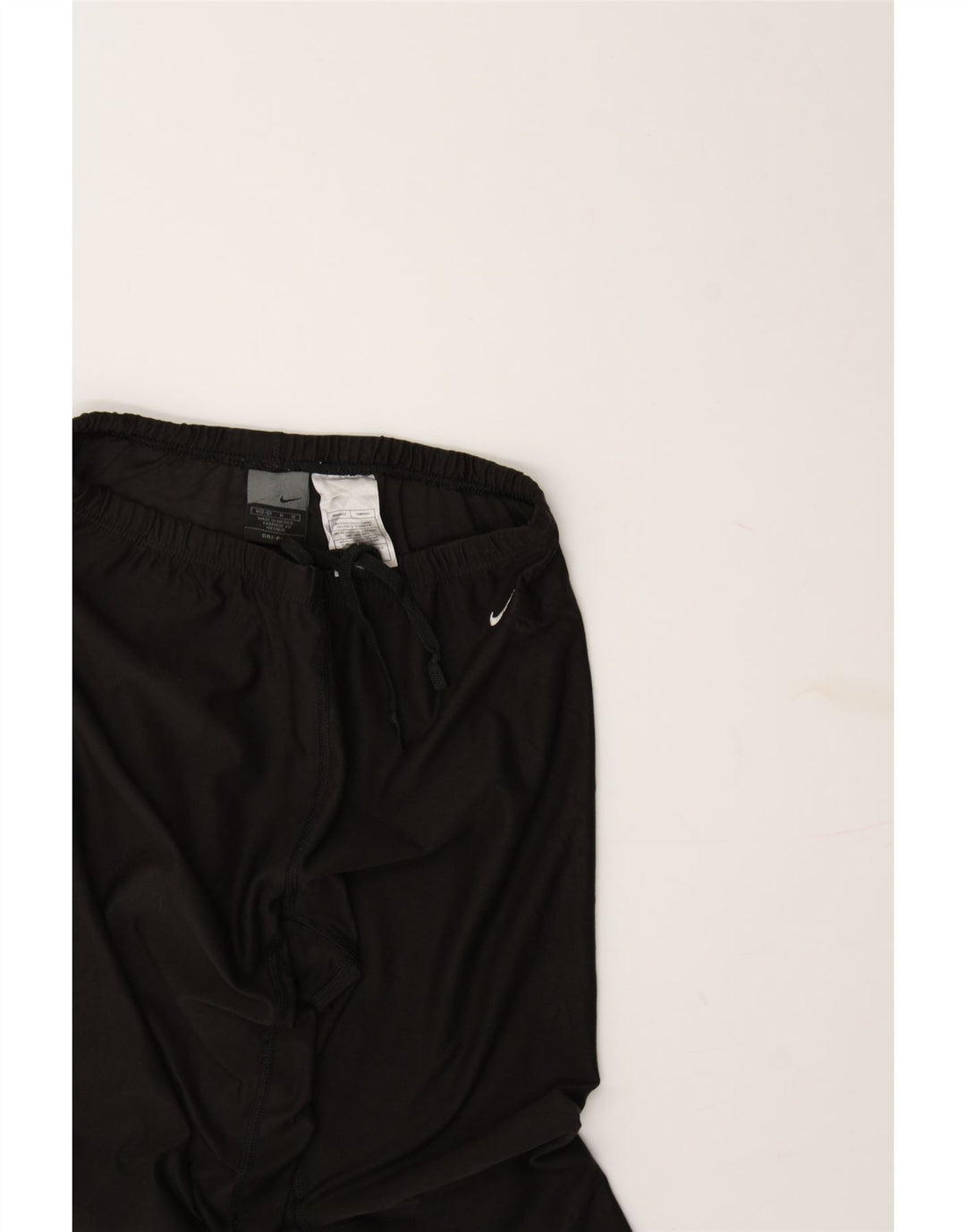 NIKE Womens Tracksuit Trousers US 8/10 Medium  Black Polyester Vintage Nike and Second-Hand Nike from Messina Hembry 