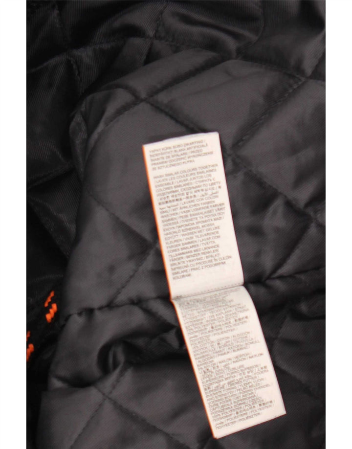 Jachetă parka cu glugă Superdry pentru bărbați UK 38 Medium bleumarin poliester