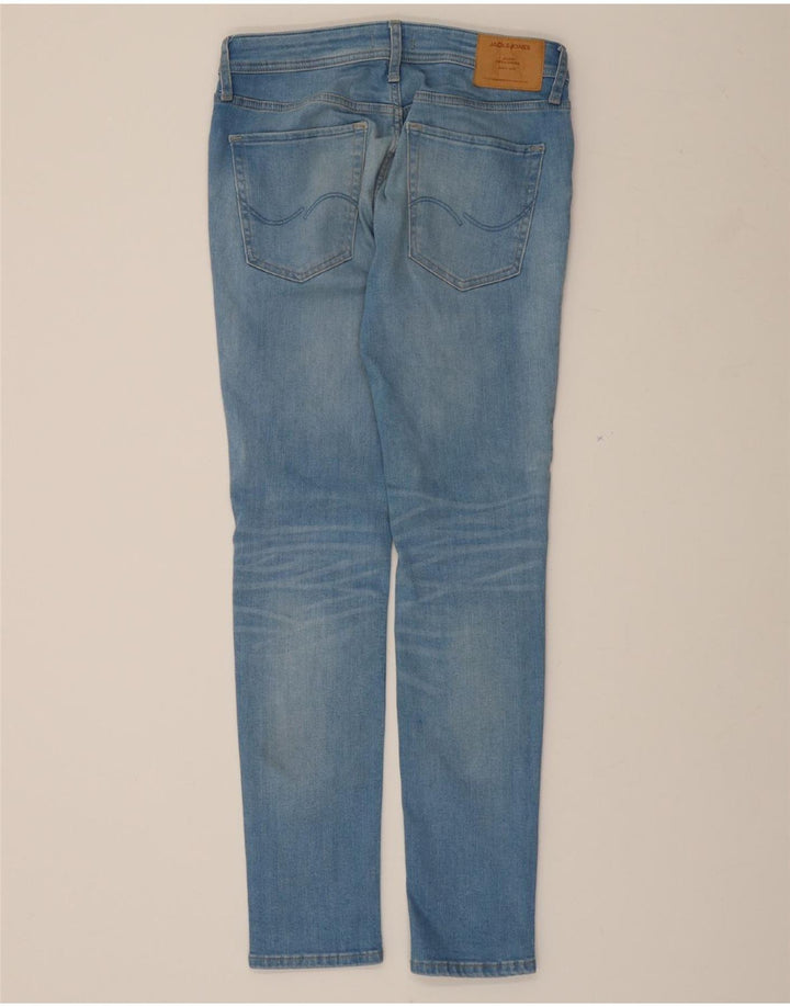 JACK & JONES Mens Slim Jeans  W34 L32 Blue Cotton Vintage Jack & Jones and Second-Hand Jack & Jones from Messina Hembry 