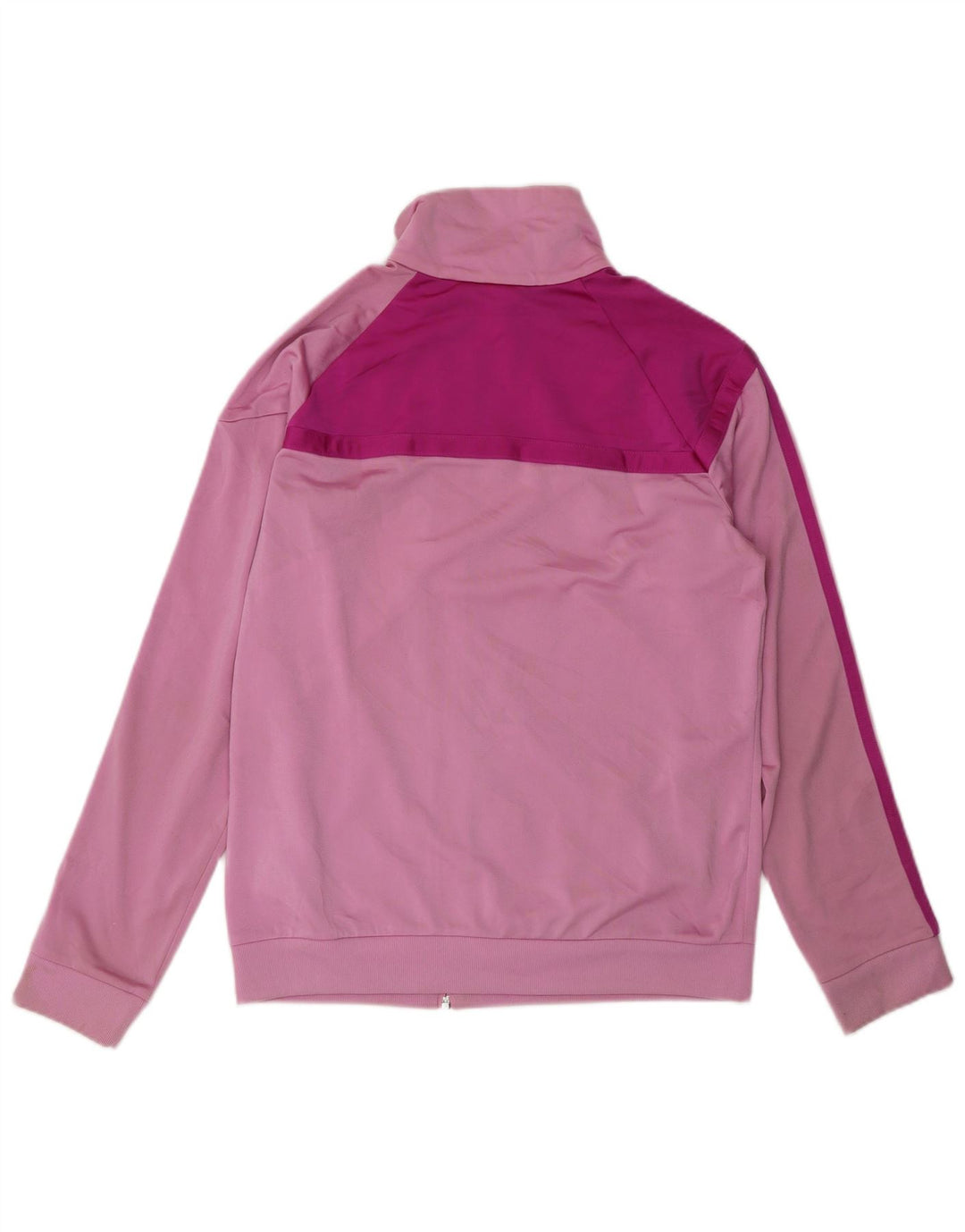 Jachetă de top pentru trening Adidas pentru femei UK 12/14 Medium Pink Colorblock