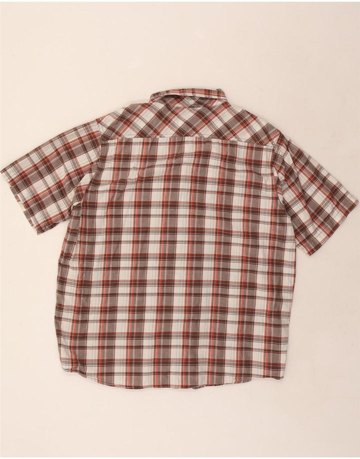 Cămașă cu mânecă scurtă pentru bărbați LEE, bumbac cu carouri multicolore