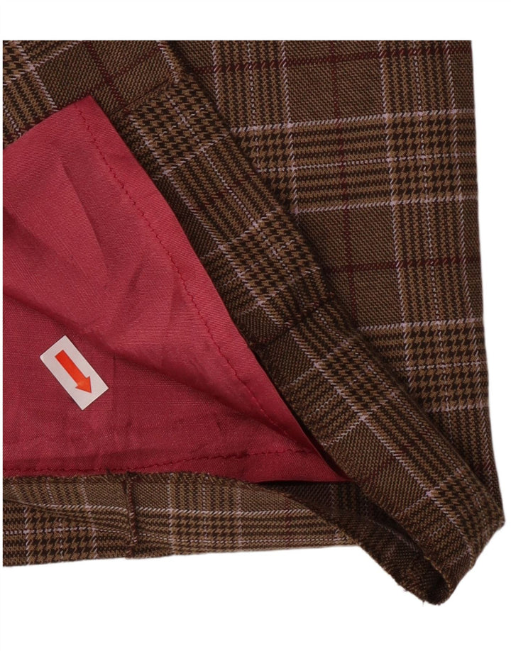 Max & Co. Fusta creion pentru femei IT 38 Small Brown Plaid Classic
