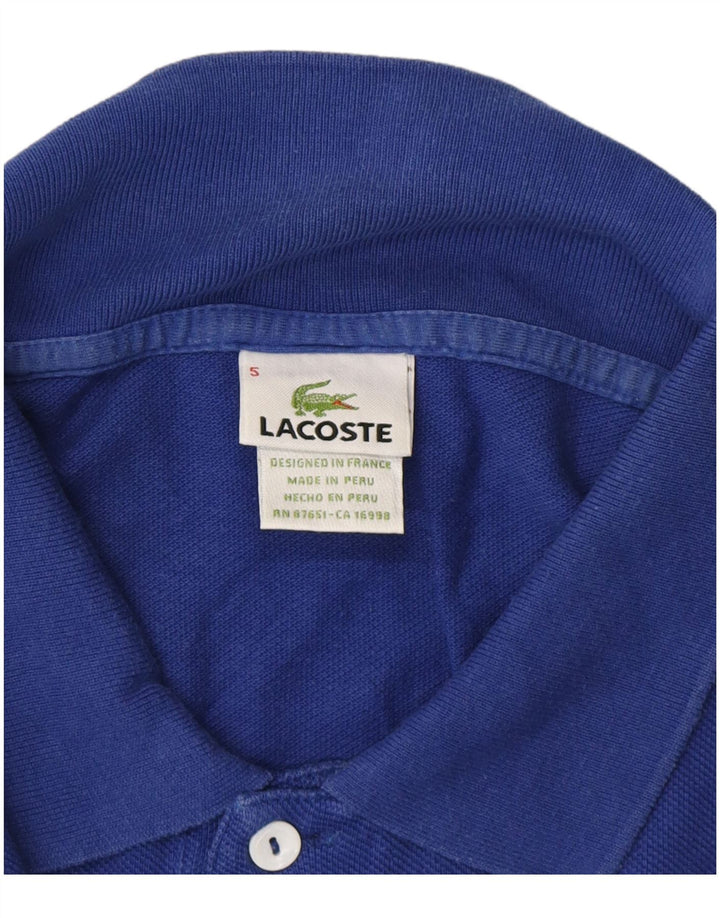 Tricou polo pentru bărbați LACOSTE Mărimea 5 Mare Albastru