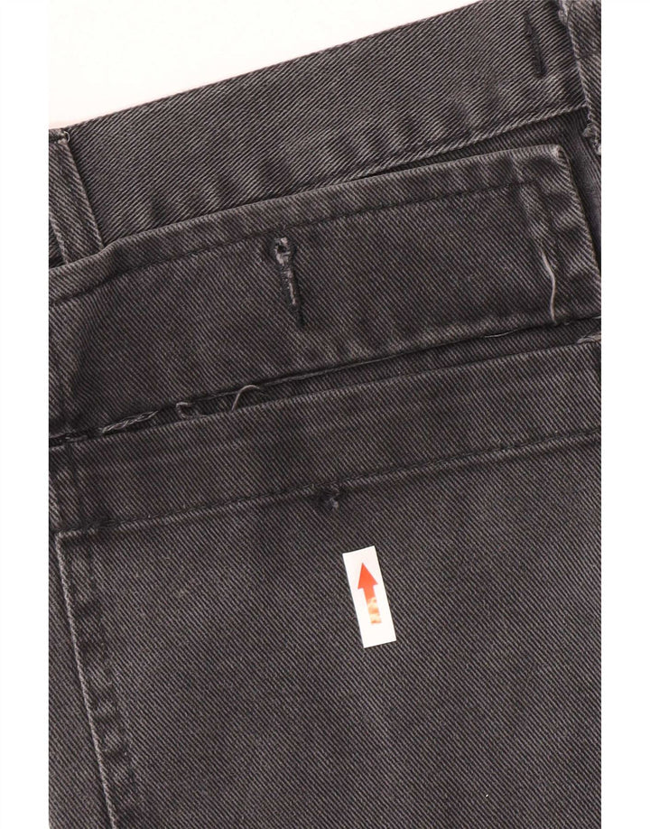 Revenge Mens Cargo Jeans IT 48 Medium W30 L30 Grey Bumbac