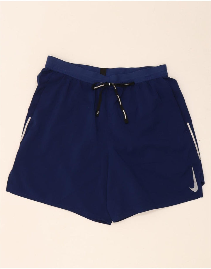 Pantaloni scurți sport Nike Dri Fit pentru bărbați, mari, albastru, poliester