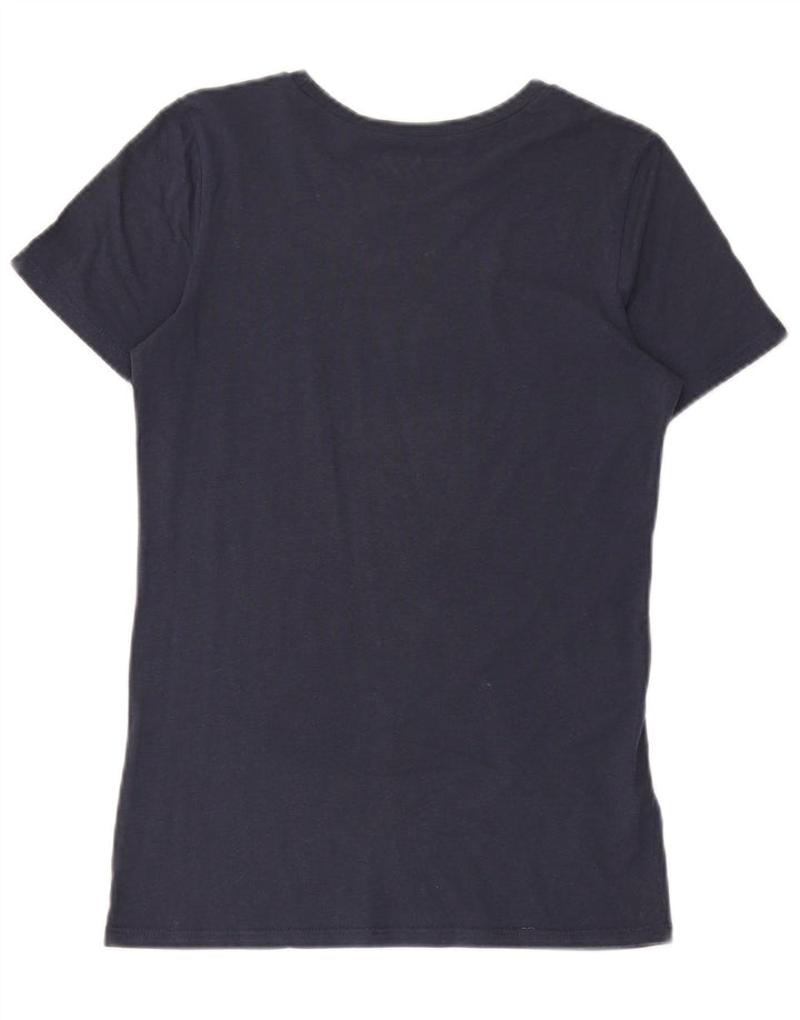 Tricou grafic Vans pentru femei Top UK 14 Large Bleumarin
