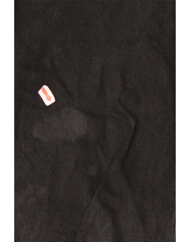 ALL SAINTS Blugi Sid Straight pentru bărbați W32 L26 bumbac negru