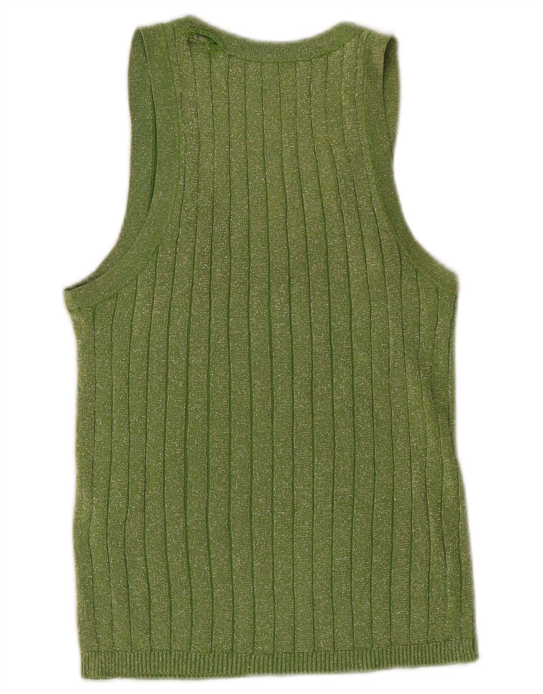 Vestă pentru femei Zara UK 10 Small Green Flecked Viscose