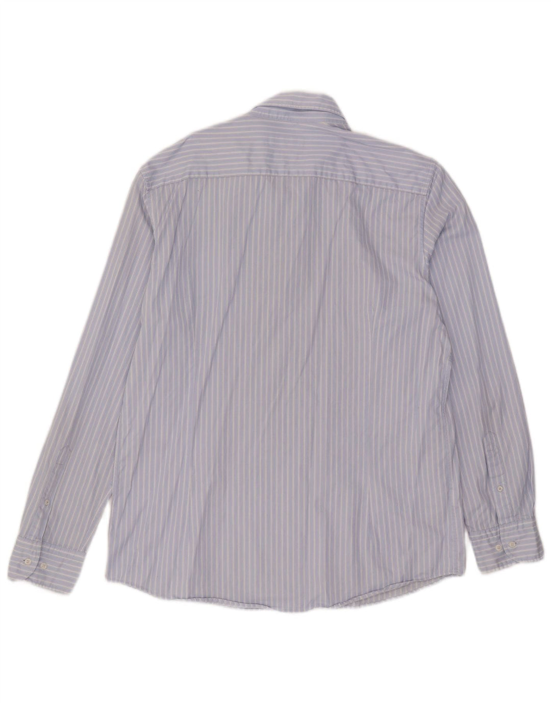 Cămașă Massimo Dutti pentru bărbați, bumbac cu dungi XL, albastru