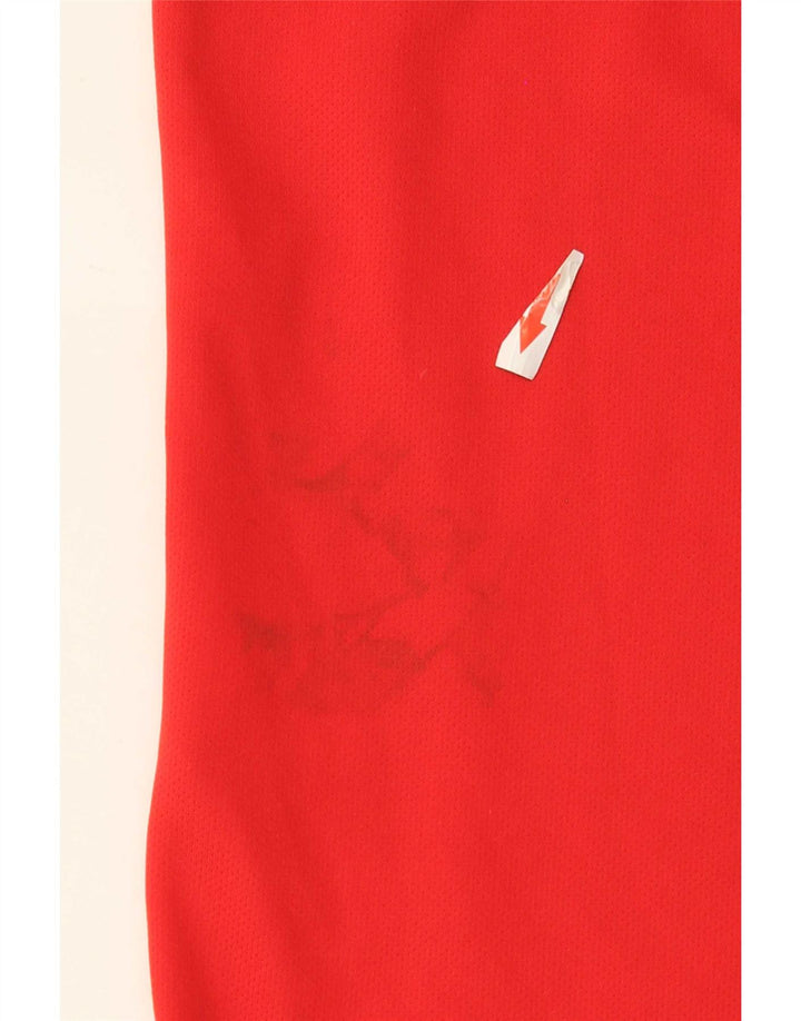 Tricou Adidas Climalite pentru bărbați Top XL poliester roșu