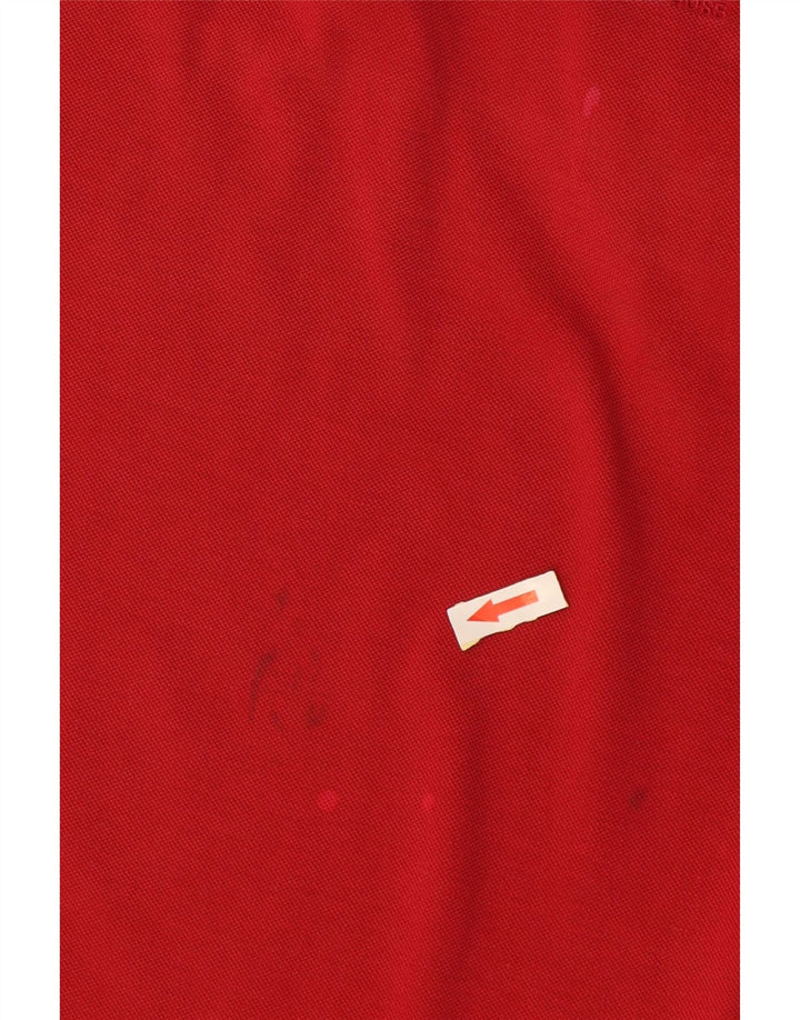 Tricou polo Hugo Boss pentru bărbați, bumbac roșu mediu