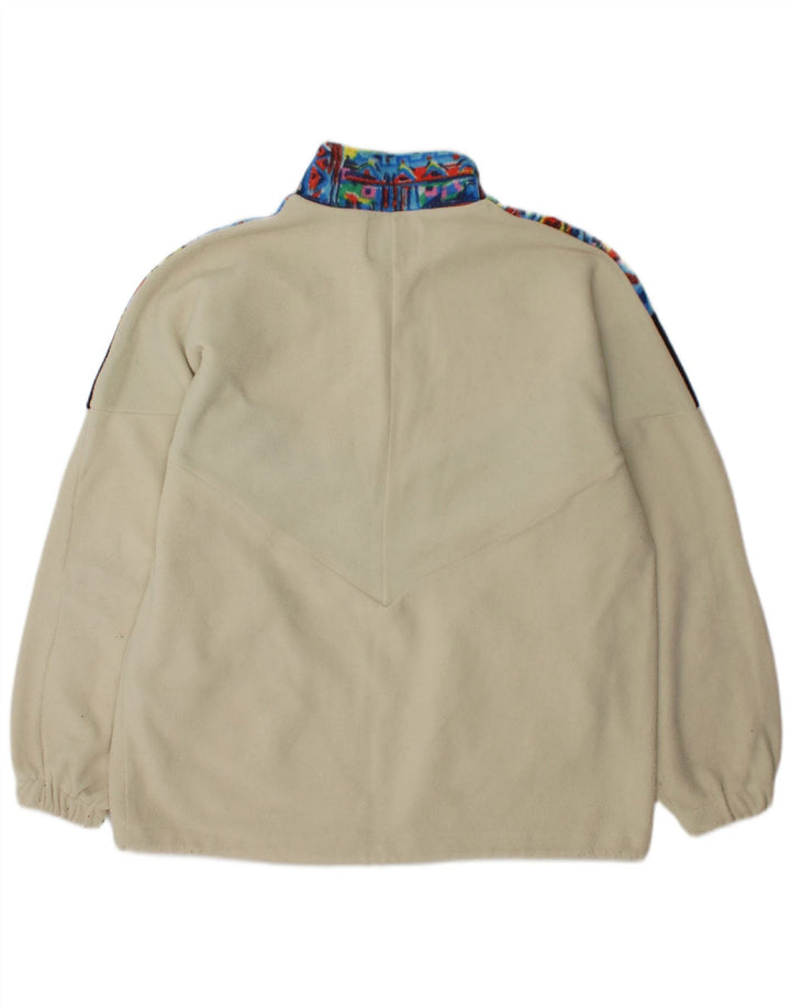 Pulover pentru bărbați MONTGOMERY, cu fermoar, cu gât, fleece, mare, multicolor