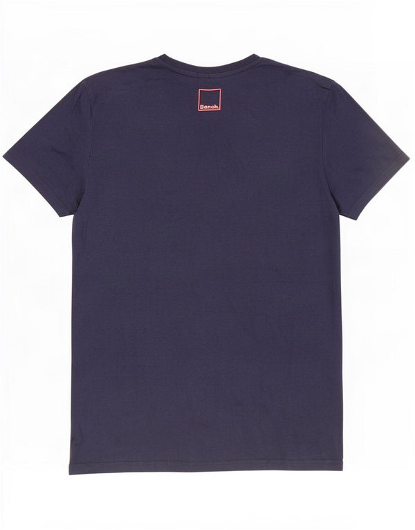 Tricou grafic pentru femei Bench Top UK 16 mare bumbac bleumarin