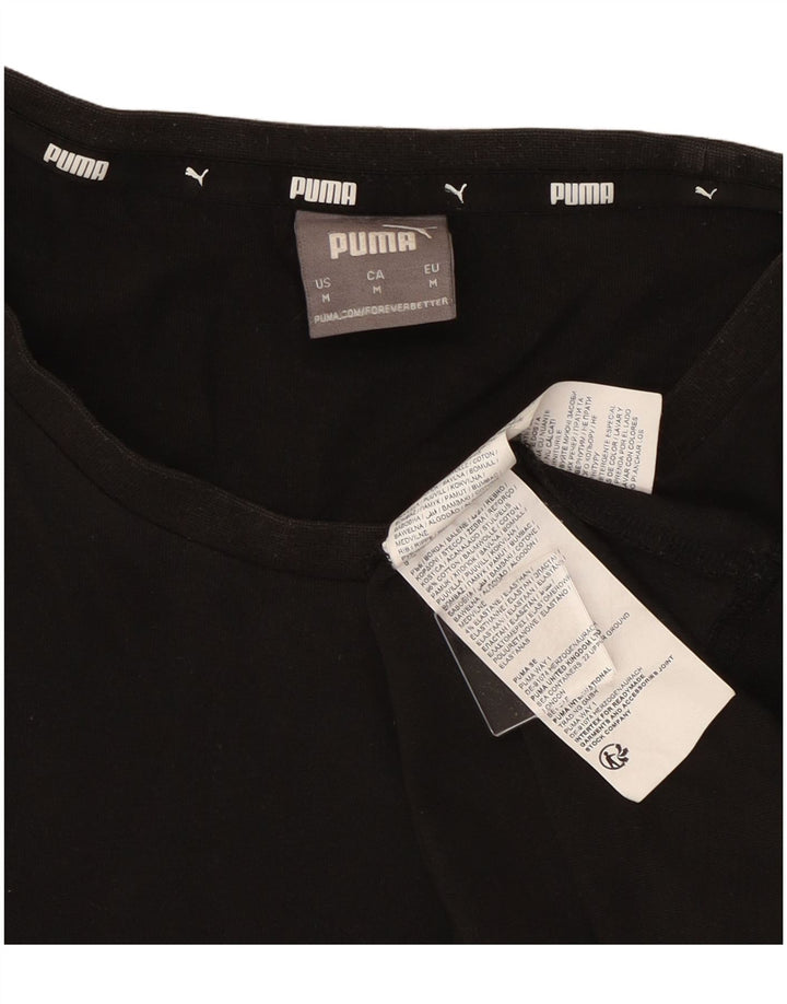 Tricou pentru bărbați Puma Top Medium Black Bumbac
