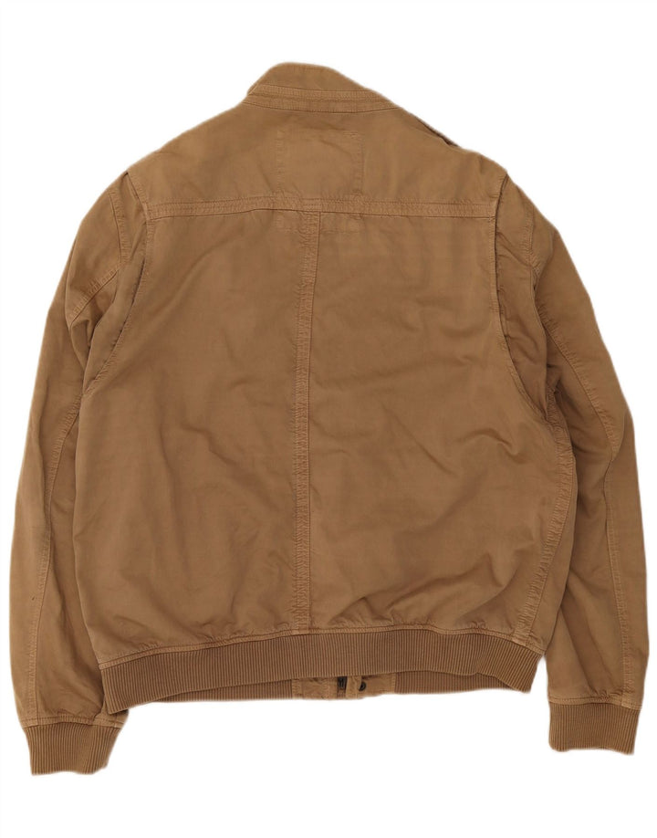 Avirex Bomber Jacket pentru bărbați UK 46 2XL Maro Bumbac
