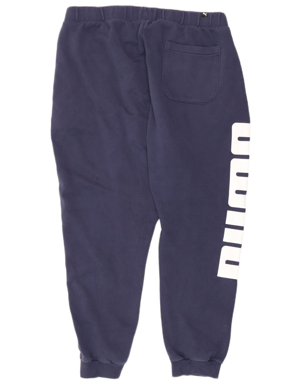 Pantaloni de trening cu grafică Puma pentru bărbați Pantaloni de jogging XL bleumarin