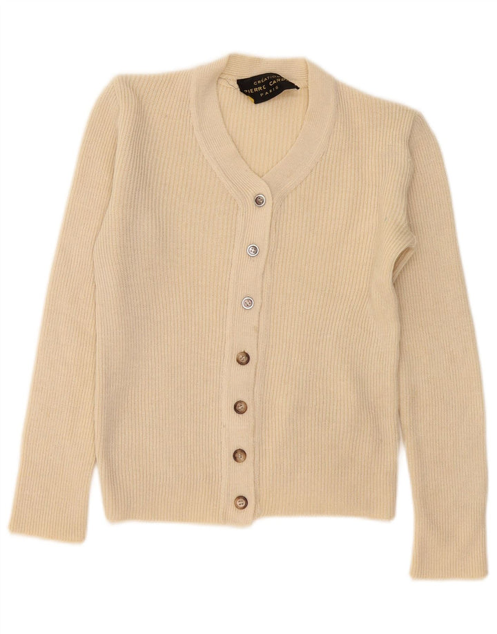 Pierre Cardin Pulover Crop Cardigan pentru Damă IT 44 Bej Mediu