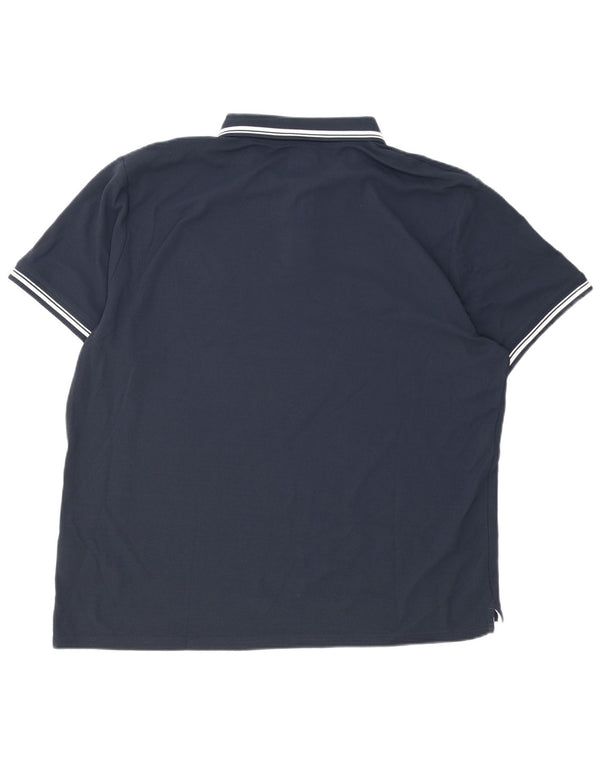 Cămașă polo Helly Hansen pentru bărbați 3XL, poliester bleumarin