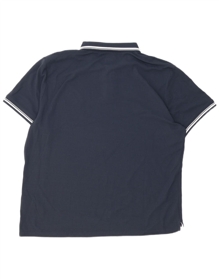 Cămașă polo Helly Hansen pentru bărbați 3XL, poliester bleumarin