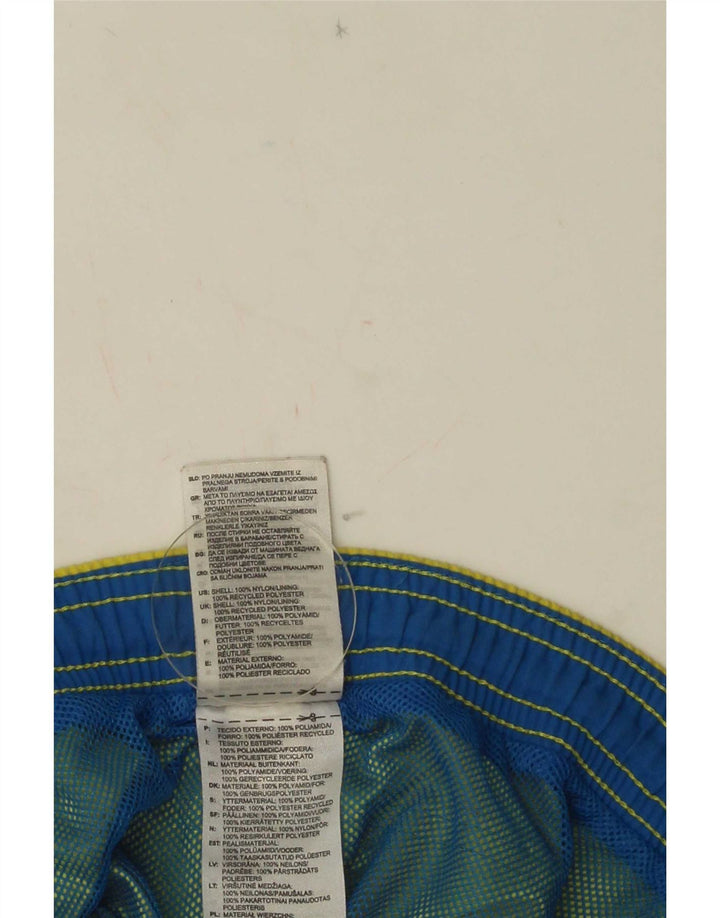 Pantaloni scurți de înot Adidas pentru bărbați, nailon galben mediu