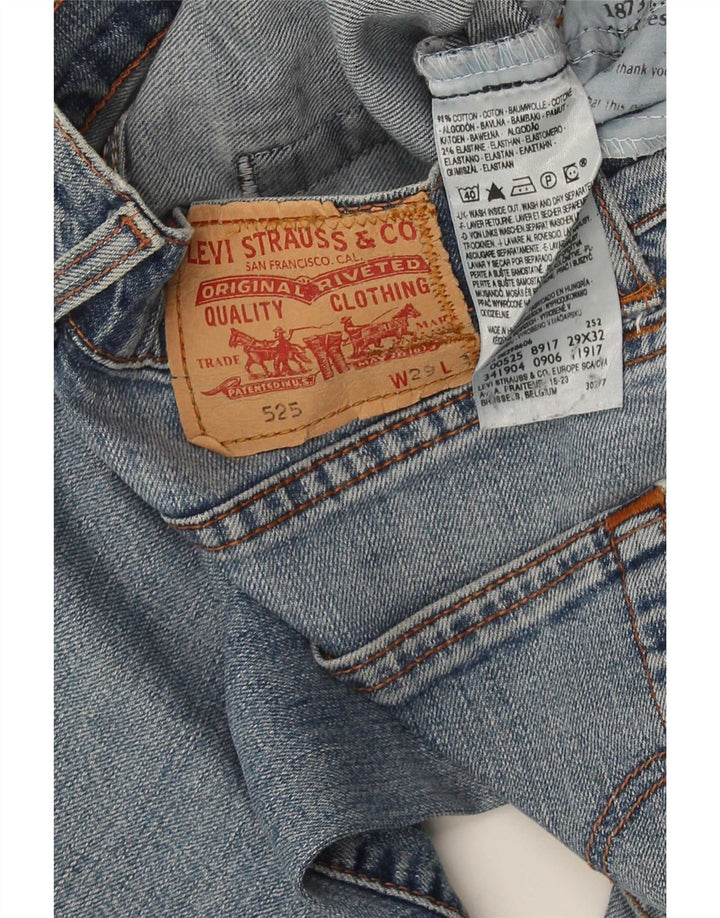 Blugi Levi's 525 Bootcut W29 L33 Bumbac albastru