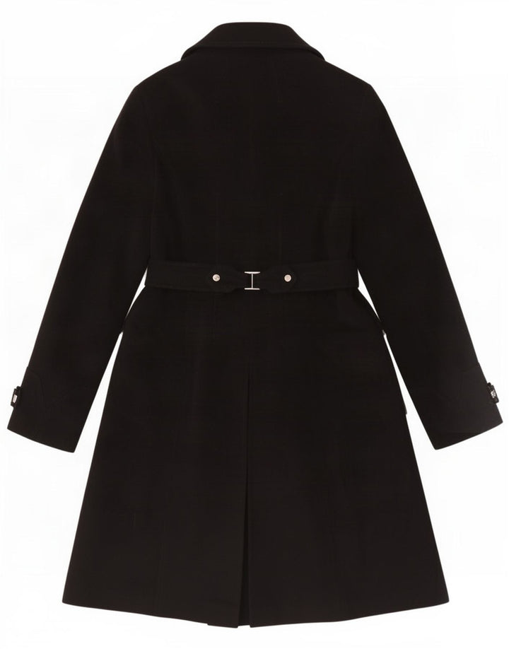 Karen Millen Pardesiu pentru femei UK 14 mare, negru, poliamidă