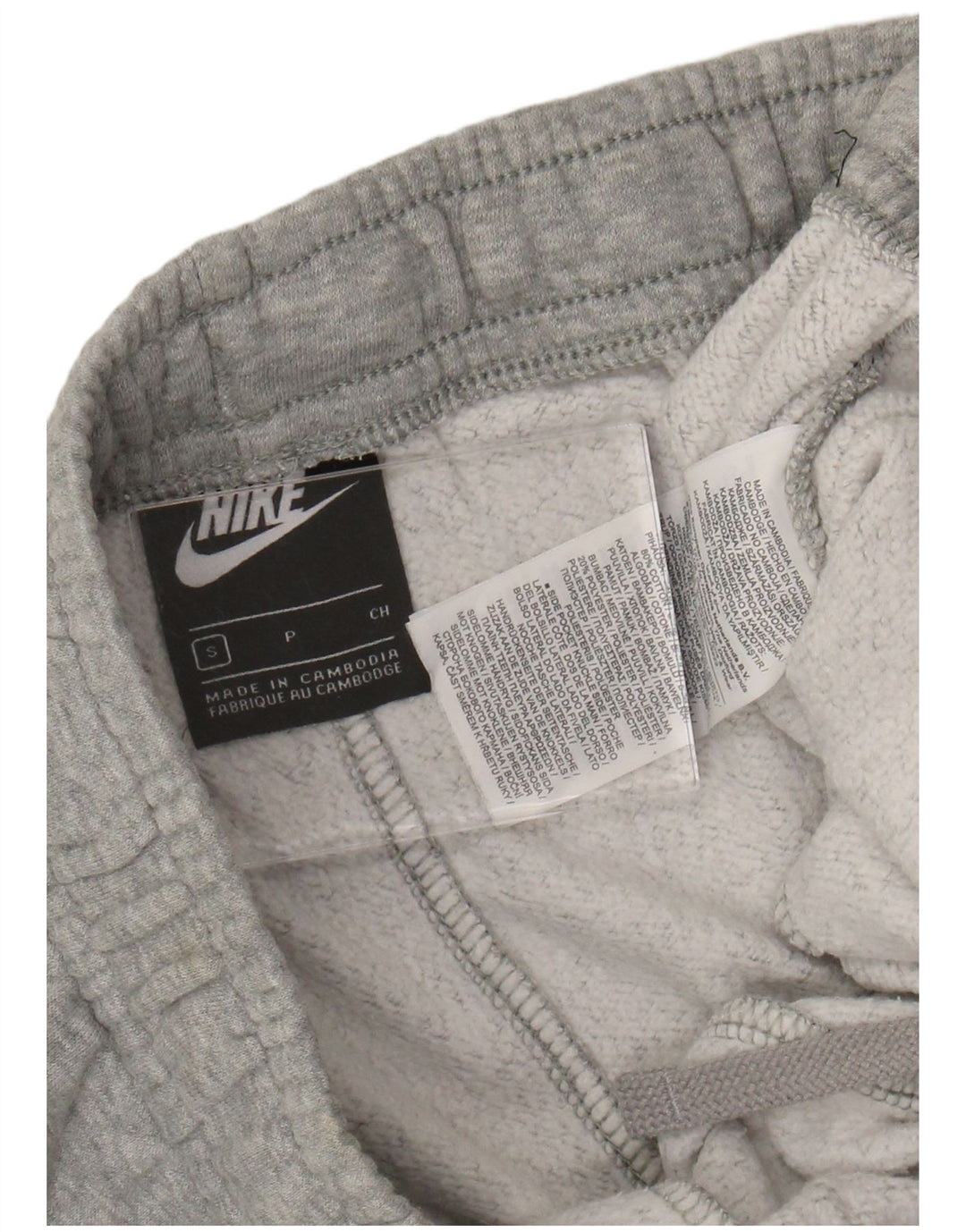 Pantaloni de trening pentru bărbați NIKE Pantaloni de jogging mici, gri, bumbac