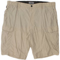 MARKS & SPENCER Mens Cargo Shorts W42 2XL Beige Cotton