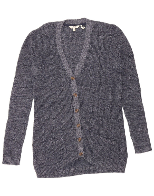 Pulover cardigan pentru femei Fat Face UK 12 Medium bleumarin Bumbac
